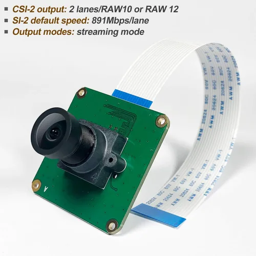 Miniatura 5 de Módulo de cámara industrial Raspberry Pi STARVIS IMX462 Color CMOS Sensor 2MP Pixel para toda Raspberry Pi, soporte Bullseye libcamera y Raspbian