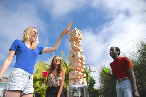 Miniatura 2 de Juego de madera Jenga, Gigante