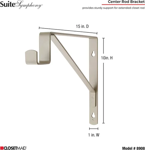 Miniatura 3 de Cubículo ClosetMaid SuiteSymphony de 25 x 6 pulgadas