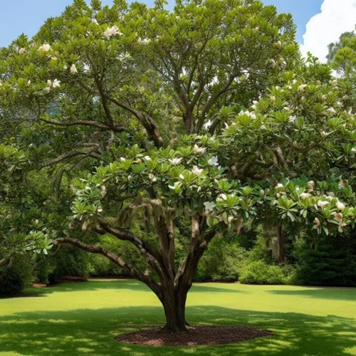 Miniatura 4 de Magnolia Tree - Planta viva para plantar, flores de magnolia arbusto de 6 a 12 pulgadas de altura, en maceta, arbusto de magnolia fragante
