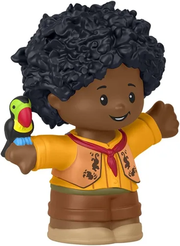 Miniatura 3 de Pieza de repuesto para Little People Encanto Playset - HMX75 ~ El primo de Mirabel, Antonio con un tucán