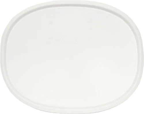 Miniatura 2 de Corningware F-12-PC 1.5qt Tapa blanca francesa ovalada (paquete de 2)