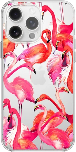 Miniatura 5 de Blingy's Funda para iPhone 15 Pro, lindo estilo de gato con patrón de flor de cerezo divertido diseño de animales de dibujos animados, funda Gato