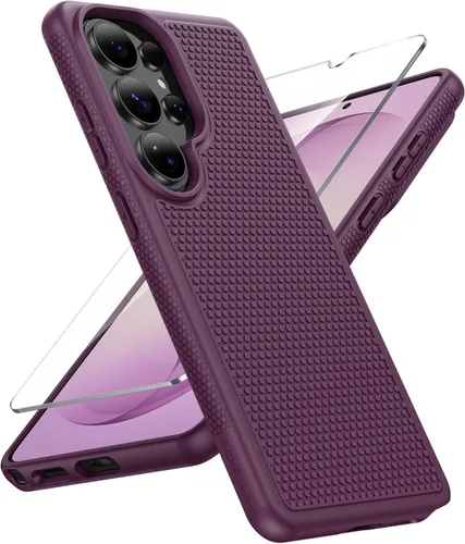 Miniatura 9 de FNTCASE Funda para teléfono Galaxy A14-5G: protección contra caídas de grado militar Samsung A14 5G, probada contra caídas de 14 pies, protector