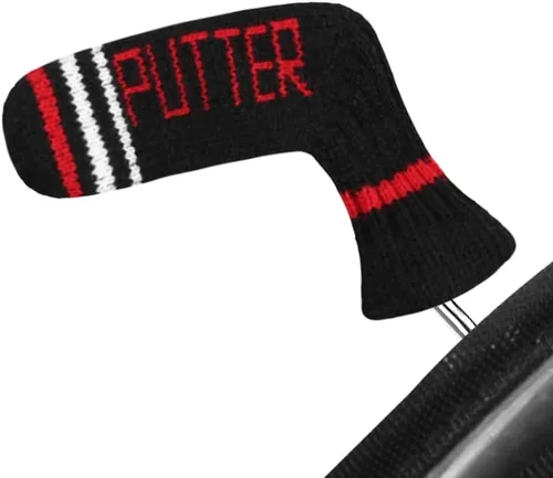 Miniatura 9 de Scott Edward Blade Putter Cover Knitted, 1 Piece in Pack, Fits Golf Blade Putters Cute and Soft