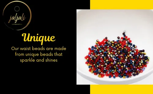 Miniatura 6 de Handmade African Waist beads from West Africa Senegal. Strethy Unique beads with a sparkle to them. Made with Long Lasting Durable