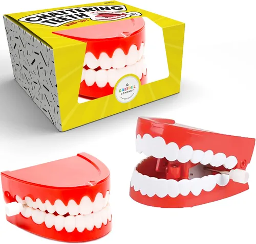 Miniatura 9 de The Dreidel Company Juguetes de dientes que muerden y parlotean los dientes para niños, recuerdos de fiesta de cumpleaños, regalos novedosos