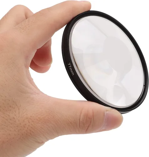Miniatura 6 de Cámara de filtro Vortex 3.031 in Lente de cámara Vortex Prism Vidrio óptico Filtro de efecto especial Accesorios de fotografía para cámaras SLR