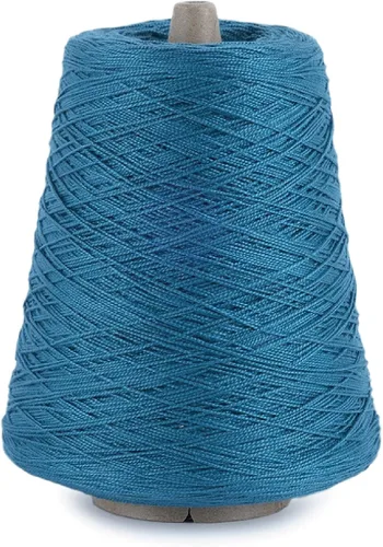 Miniatura 4 de Silk City Fibers, 5/2 Perle Mercerized Cotton Weaving Yarn pino