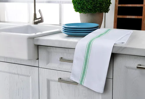 Miniatura 3 de Utopia Towels – Trapo de cocina de 15 x 25 pulgadas, 100% algodón hilado en anillo, de lino súper absorbente, barra de limpieza suave y Verde