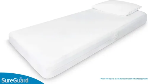Miniatura 6 de Funda SureGuard Mattress Encasement de seis lados con cremallera, 100 % impermeable, hipoalergénica
