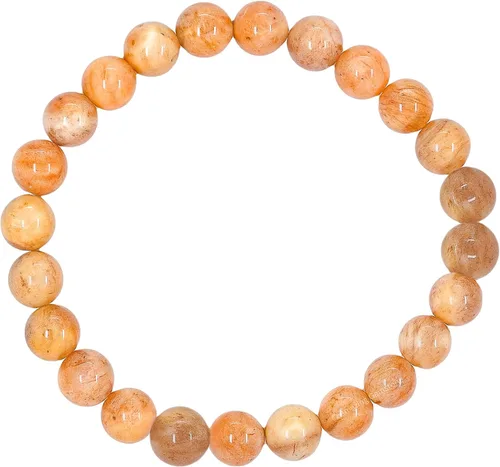 Miniatura 608 de Amazing Gemstone Pulsera de cristal para mujeres y hombres, pulsera de cristal curativo de protección, pulsera elástica con cuentas de piedras