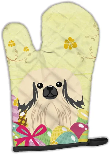 Miniatura 200 de Caroline's Treasures BB2732OVMT Dog House Collection Border Collie - Guante de horno grueso resistente al calor para sartenes calientes y horno