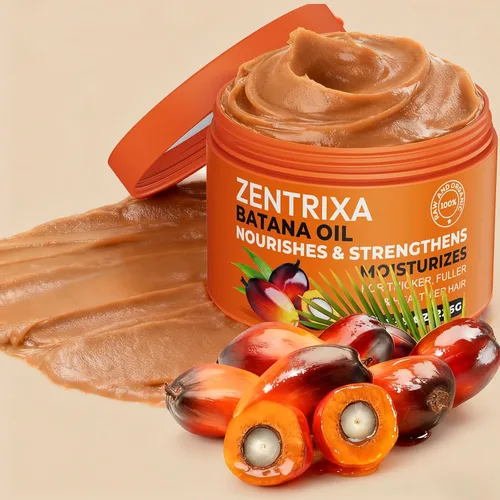 Miniatura 3 de Aceite de batana para el cabello, 100% crudo, prensado en frío, sin refinar y orgánico - Previene la pérdida de cabello, mejora el grosor