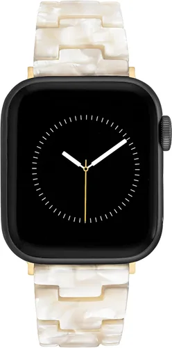 Miniatura 6 de Anne Klein Correa de moda de acetato para Apple Watch para mujer, ajustable, segura, reemplazo de correa para Apple Watch, se adapta a la mayoría