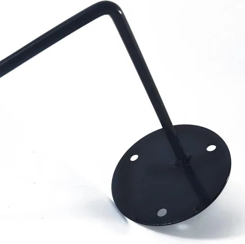 Miniatura 3 de TIHOOD 6 piezas Soporte para casco de motocicleta, colgador de casco de metal, soporte para casco montado en la pared, soporte para pelotas