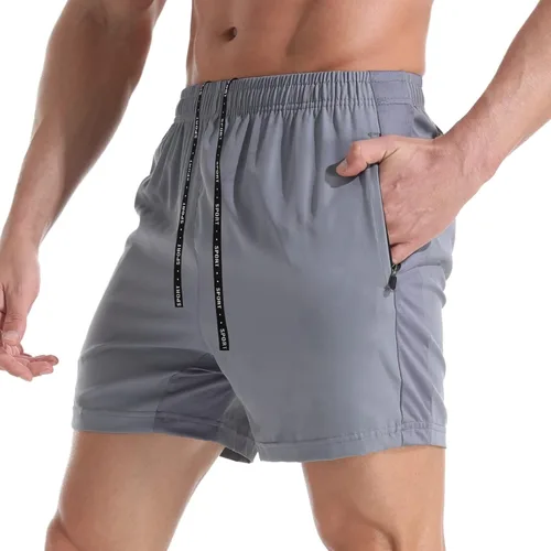 Miniatura 9 de VPOS Pantalones cortos de gimnasio para hombre de 5 pulgadas, ligeros pantalones cortos deportivos para hombre, de secado rápido, con bolsillos