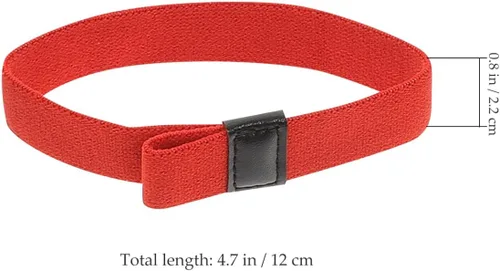 Miniatura 2 de UPKOCH Correas elásticas ajustables para contenedores de almuerzo, circunferencia de 4.72 a 6.70 pulgadas, ajuste universal, correas de fijación