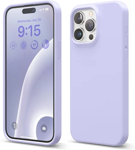 Miniatura 34 de elago Funda compatible con iPhone 15 Pro Max, de silicona líquida, funda protectora de cuerpo completo, a prueba de golpes, funda delgada
