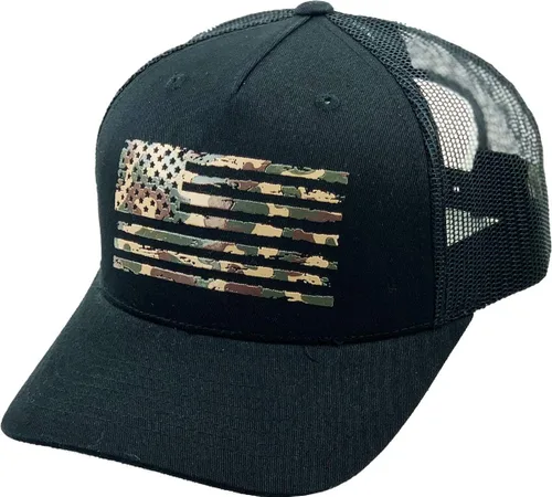 Miniatura 77 de KBETHOS Tactical Operator Collection USA Fishing Mesh Ballcap Flag Patch America Outdoors Trucker Baseball Cap