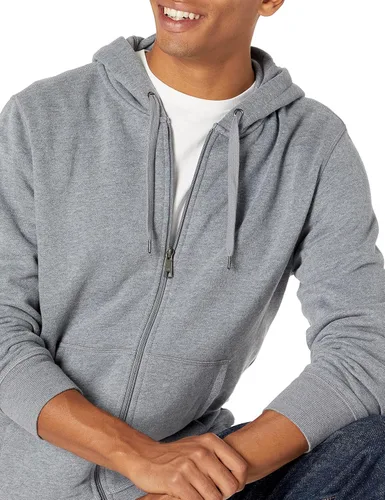 Miniatura 3 de Tienda Essentials Men's Full-Zip Hooded Fleece Sweatshirt (Available in Big & Tall)