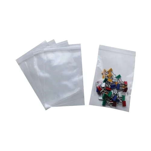 Miniatura 17 de Aviditi Poly Bolsa con cierre hermético blanco, Transparente, 1000 Claro
