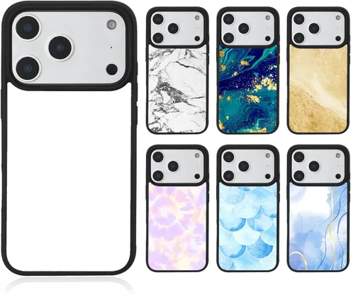 Miniatura 14 de Weewooday - 6 piezas de fundas para teléfono de sublimación en blanco DIY imprimibles antideslizantes a prueba de golpes personalizadas con prensa