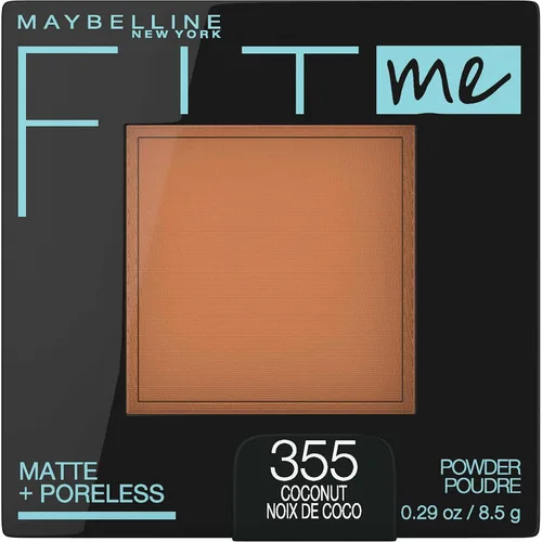 Miniatura 22 de Maybelline Fit Me Matte + Poreless - Maquillaje facial prensado en polvo, trufa, 1 unidad (paquete de 2)