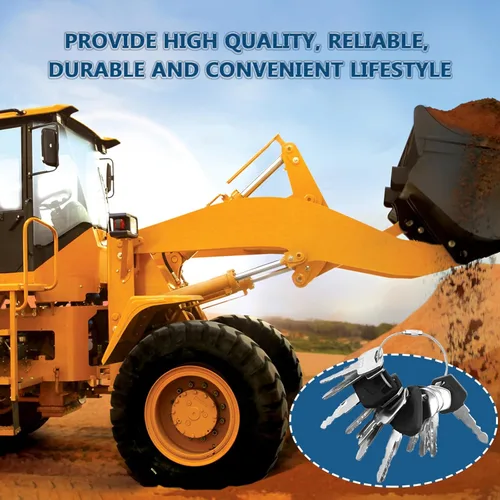 Miniatura 6 de Juego de llaves de carretilla elevadora con cadena, compatible con Komatsu, Toyota, Yale, Cat Clark, Doosan, Nissan, Hyster, JCB, Mitsubishi, Juego