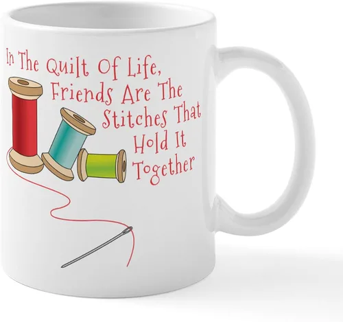 Miniatura 157 de CafePress Ascii - Taza de café de cerámica, taza de té, 11 onzas