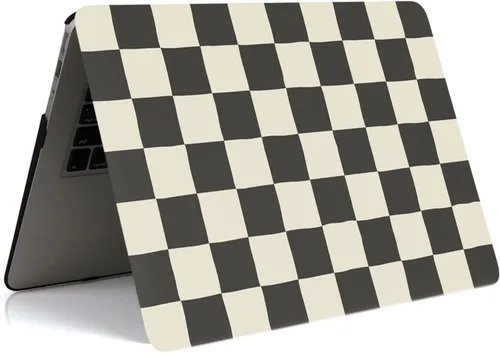 Miniatura 5 de Funda para MacBook Pro 14 2023 M2 A2779 A2442 M1 Pro/Max, Carcasa Protectora de Plástico Duro para Laptop y Cubierta para Teclado, Tablero de Damas