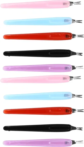 Miniatura 5 de 150 piezas de piel muerta tenedor pelador de cutículas, herramienta de eliminación de piel muerta, herramientas de manicura y pedicura, tijeras