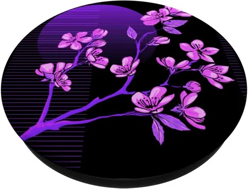 Miniatura 2 de PopGrip intercambiable de flores de cerezo japonés Sakura Sintonal de onda de vapor