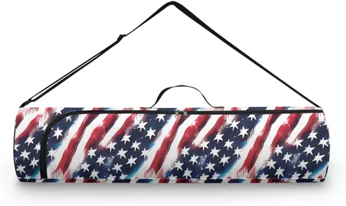 Miniatura 10 de Bolsa para esterilla de yoga para mujeres y hombres, con cremallera completa, bolsa de transporte para esterilla de yoga para clase de entrenamiento