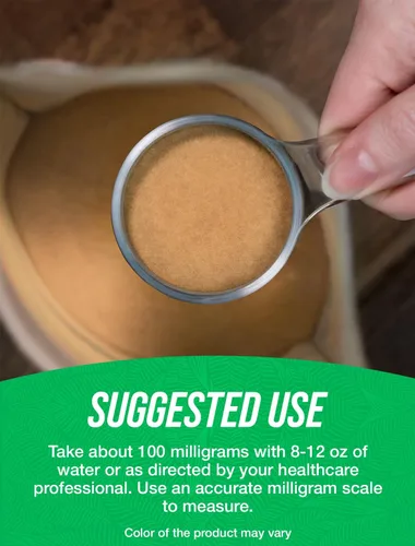 Miniatura 4 de BulkSupplements. com Nattokinase Powder - Natto Powder, suplemento de nattoquinasa, Nattokinase 4000 FU - Procedente de extracto de natto, 100 mg