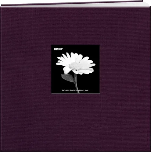 Miniatura 14 de Pioneer MB-811CBFBLK - Libro de memorias con marco de tela, encuadernado con postes, 8 1/2 pulgadas x 11 pulgadas, color negro profundo