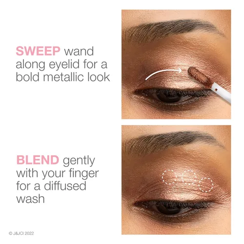 Miniatura 6 de Neutrogena Sombra de Ojos para Piel Sensible + Primer, una Sombra de Ojos Metálica 2 en 1 de Larga Duración para Piel Sensible con Pro-Vitamina B5