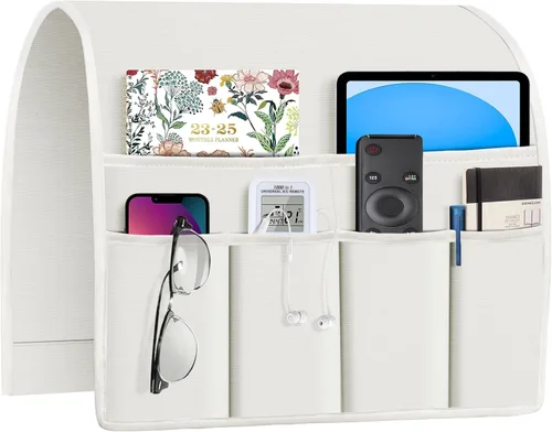 Miniatura 33 de Joywell Organizador de Sillón Reclinable con 6 Bolsillos Caddy de Sillón Soporte de Control Remoto para Sofá Reposabrazos Organizador Antideslizante