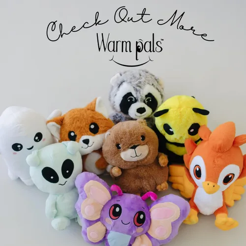 Miniatura 6 de Hippo - Animal de peluche con peso y apto para microondas - Peluche térmico para mayor calidez, juguete lindo, suave y acogedor para adultos y niños