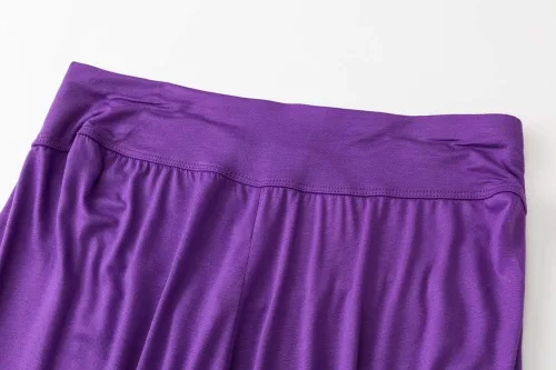 Miniatura 85 de Pantalones de algodón modal para mujer de AvaCostume, pantalones suaves para practicar yoga o deportes.