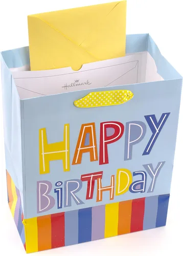 Miniatura 7 de Hallmark bolsa de regalo de cumpleaños en papel de seda, tamaño grande, Multicolor