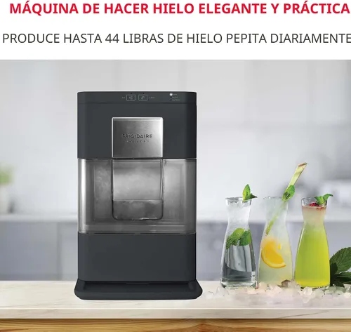 Miniatura 3 de FRIGIDAIRE Gallery - Máquina de hielo crujiente masticable para encimera, 44 libras por día, autolimpieza automática, 2.0 generación, color negro