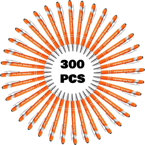 Miniatura 121 de AIFLM Bolígrafos personalizados con nombre a granel hasta 500 unidades de bolígrafos grabados gratis con tu nombre y texto para negocios