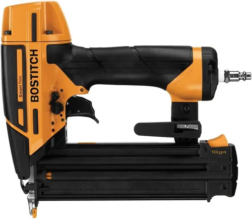Bostitch Pistola de clavos de Bostitch, Nailer Brad, Punto inteligente, 18GA (BTFP12233)
