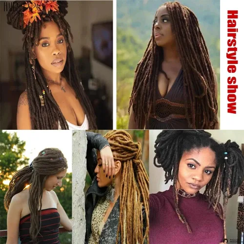 Miniatura 6 de Juego de 4 ganchos de ganchillo para rastas, aguja de rastas, herramienta de ganchillo para rastas, aguja de tejer, aguja de ganchillo para rastas
