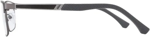 Miniatura 4 de ZENOTTIC Gafas de lectura con luz azul para hombre, lectores de computadora, marco de metal cuadrado de moda, antirreflejos
