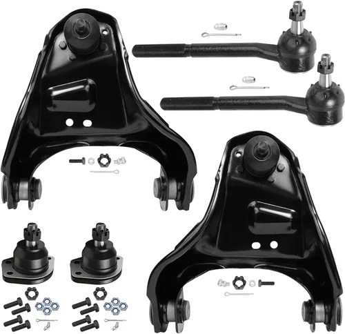 Miniatura 326 de Detroit Axle - Kit de extremo delantero para Chrysler 300 Dodge Charge Challenger 2011-2023, 2 brazos de control inferiores traseros 2 rótulas