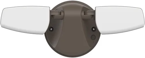 Miniatura 9 de HALO Luz LED de inundación y seguridad para exteriores, activada por movimiento, del atardecer al amanecer, 1420 lúmenes, bronce