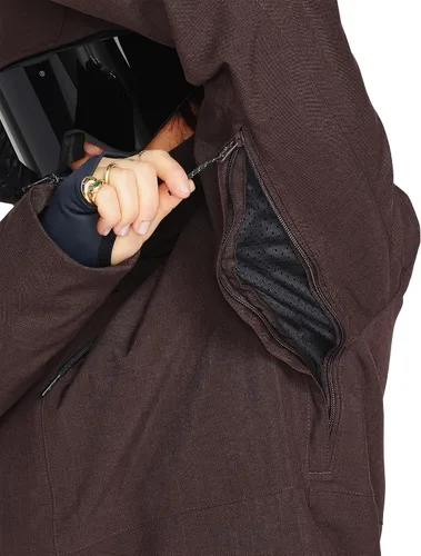Miniatura 6 de Volcom Sherwin - Chaqueta de invierno con capucha aislada para snowboard y esquí para mujer