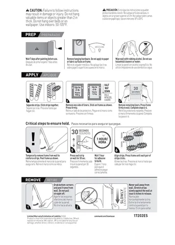 Miniatura 13 de Command - Tiras para colgar cuadros